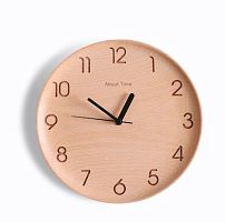 Настенные деревянные часы Bela design  About Time 