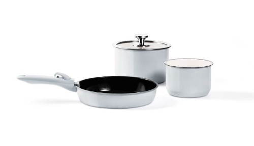 Набор посуды 17PIN Enamel Stainless Steel Pot Set