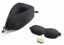 Набор для сна 90 Fun (подушка для шеи, очки для сна и беруши) 